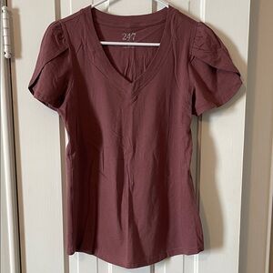 Maurices V-Neck Short Sleeve Tee